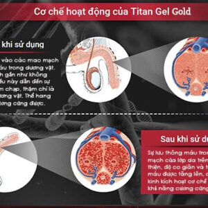 XTS10C Gel Titan Gel Gold kích thích làm tăng kích cỡ dương vật