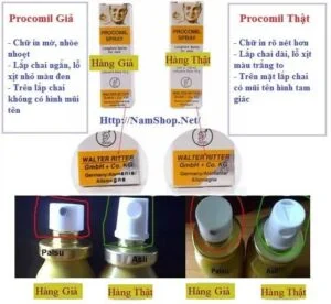 XTS09K Thuốc xịt kéo dài quan hệ Procomil Spray chính hãng